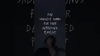 sad songs for sad people 💔