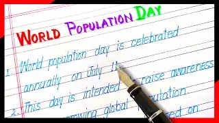 10 lines on world population day | Essay on world population day | Population day par essay