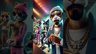 Snoop Cat ready for his performance #ai #aigenerated #chatgpt