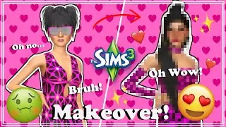 Jun Xu (Bruh, her style is TRASH!) 🤢 || The Sims 3: Townie Makeover || (Download Sim)