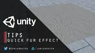 Unity Tips - Quick Fur Effect