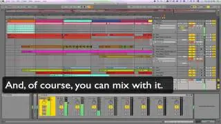 New Mixer view device for Ableton Live (MaxForLive) 8 & 9!