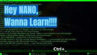 Nano Editor Tutorial From Scratch To A Pro | Beginner Commands