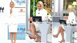 ESRA EROL 06.01.2026 TARIHLI YAYINDAN BEYAZ ELBISE FRIKIK