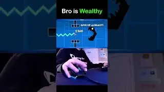 I Get $10 Every Time I Click In Geometry Dash! #shorts
