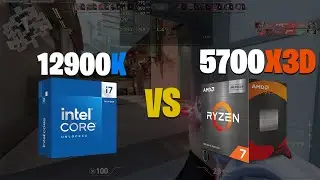 12900K VS 5700X3D - Valorant