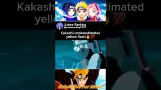 Badass Yellow Flash Moments 🔥💯 #naruto #shorts #short #minato