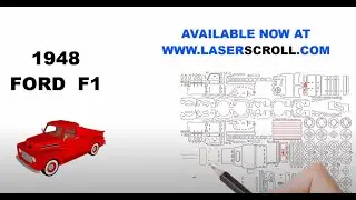 1948 FORD F1  CNC  LASER CUTTING TEMPLATE OR PATTERN
