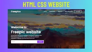 How to build a website header using html and css || website header making || #webdevelopment