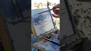 Plein air painting