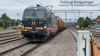 Trains at Kongsvinger feat. 