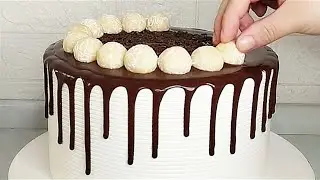 BOLO DRIPCAKE COM BRIGADEIROS