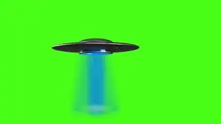 Green screen alien visit effect
