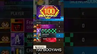 HACKER CASI NOS QUITA RACHA DE 100 BOOYAHS CON MI EQUIPO #shorts