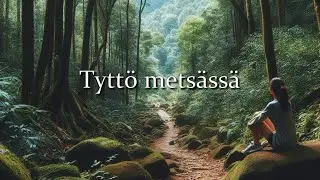 Tyttö metsässä - Mikko Huuhtanen
