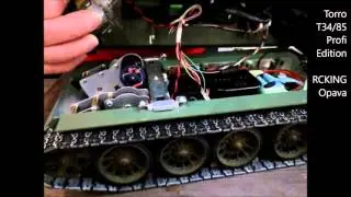 RC tank Torro T34/85, Metal Profi edice - recenze (RCKING)