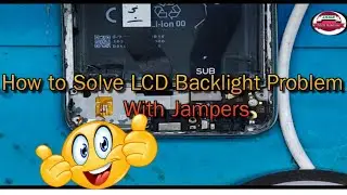 #How to repair Lcd backlight track's