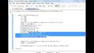Java programming Lesson 98 Graphics : Java Animation 1