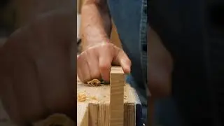 Woodworking is all about strategy! Look at those shavings 😍 