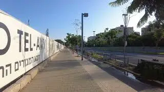 Walking in Jaffa / South Tel Aviv, exploring Park HaHorshot | 4K