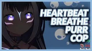 [ASMR] ShyLily: Heartbeat with purr, breathe and cop