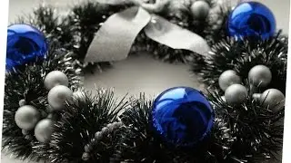 Новогодний Венок своими Руками / ПОДЕЛКИ на НОВЫЙ ГОД!