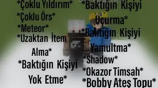 10 ÖZEL KOMUT ━Minecraft━