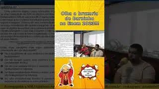 Bruxaria de Barninho (Enem 23 - 3 de Ecologia) #enem #educação #biologia