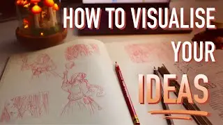 Creating an Oil Painting FROM IMAGINATION  - Part 1: Idea Generation & Thumbnailing