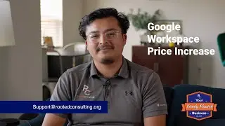 Rooted Announcement | Google Workspace Price Increase