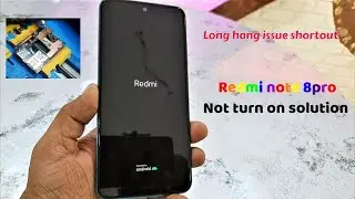 Redmi note 8pro hang on logo sol.| Not turn on device solutions | Logo hang shortout| CPU reballing