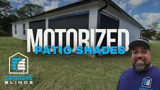 Watch and Learn How To Install Motorized Patio Shades for the Summer