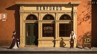Beginner tutorial: How to create a Victorian facade in 3Ds Max (Part1)