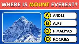 Where Is Mount Everest Located? ⛰️🌏🤔❄️
