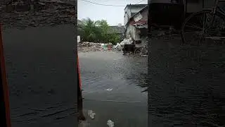 surabaya hujan luar biasa #shorts