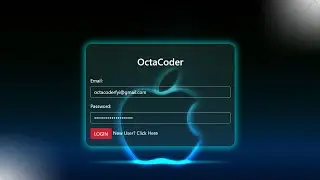 Creating a Transparent Responsive Login Form | HTML & CSS | Bootstrap | Tutorial