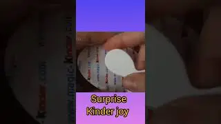 Surprise kinder joy #asmr #kinderjoy #satisfying