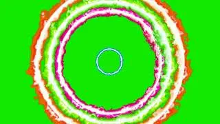 fire circles special effects Overlay animated green screen video for Youtubers copyright free.