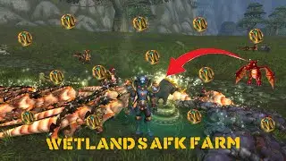WoW Farm - Wetlands AFK Monk Farm Transmog, Battle Pet Shadowlands 2022