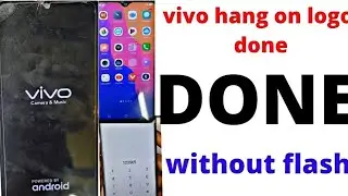 vivo hang on logo,vivo y91,93,95 stuck on logo solve without flash 