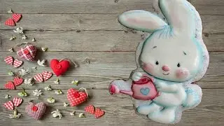 Справится даже НОВИЧОК!!!! Пряник-топпер Зайка. Топпер для торта. МК.