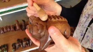Singing Wooden Pig Guiro