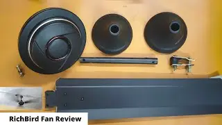 🌬️ RichBird Ceiling Fan - Unboxing & Review | 2022 | Summer 🥵