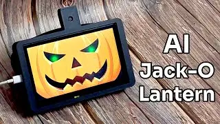 AI Jack O Lantern that follows you | Halloween Arduino project with code
