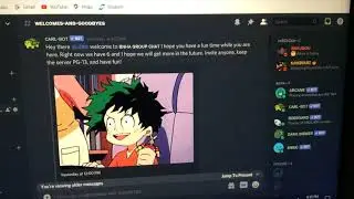 Join my My Hero Academia discord server (link in desc)