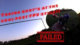 FPV - SO MUCH DAMAGE!!  - Messing with my rates = high speed into a pole