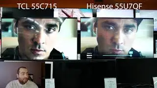 Hisense U7QF vs TCL  C715 / Обзор и сравнение бюджетных QLED