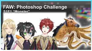 [LIVE] FAW: Photoshop Challenge S1E1 - Siapa Sipaling Editor?  w/ @WanTapsCh @FelixWinston-Yoru