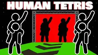Human Tetris SQUAD x CO-OP | 4 Players Version