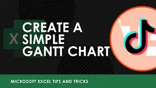 How to Create a Simple Gantt Chart in Excel 